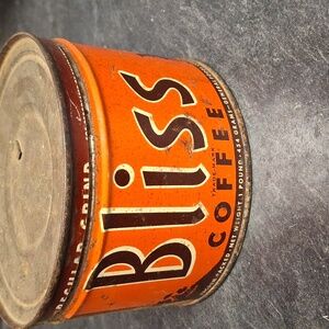 Bliss Orange Coffee Tin